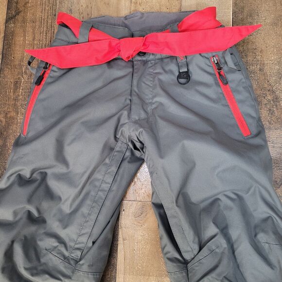 Boulder Gear Ski Pants~Youth~Gray Red Size Small Vacation Weekender - Picture 1 of 10